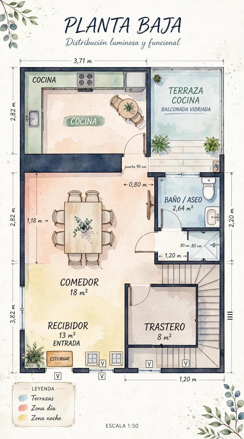 Casa con reforma prevista · El Pla de Santa Maria